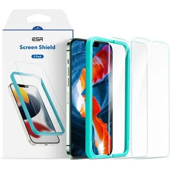 Apple Стъклен протектор ESR SCREEN SHIELD 2-PACK за iPhone 13 mini