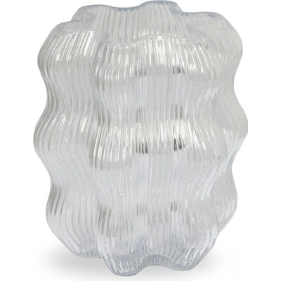 Storefactory Skleněná váza Lysekil Clear, čirá barva, sklo