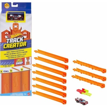 Mattel Hot Wheels Track Creator sada rovných tratí
