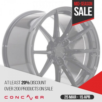 CONCAVER CVR4 9,5x20 BLANK ET0-33 custom finish