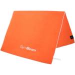 GymBeam Mini Quick-Drying Sports Towel | Orange-White [50 x 90 cm]