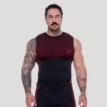 GymBeam Безшевен потник OG1 Black/Red S