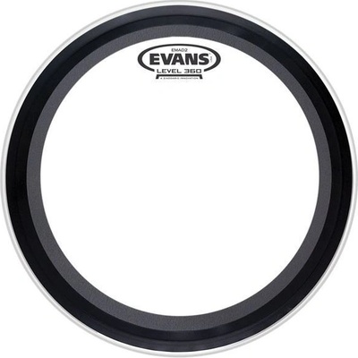 Evans 22'' EMAD 2 Clear Bass drum
