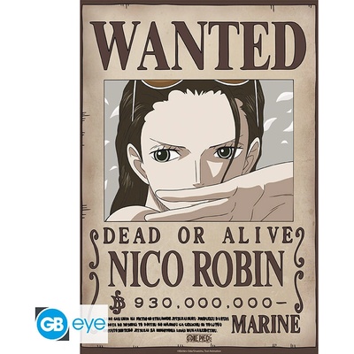 ONE PIECE - Poster Chibi 52x38 - Wanted Nico Robin Wano, GBYDCO644