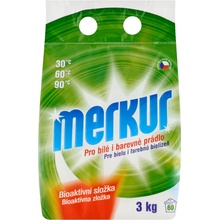 Merkur prací prostředek pro bílé i barevné prádlo 60 PD 3 kg