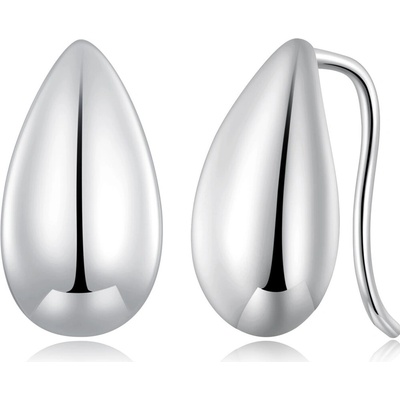 Royal Fashion strieborné náušnice Kvapka BSE869