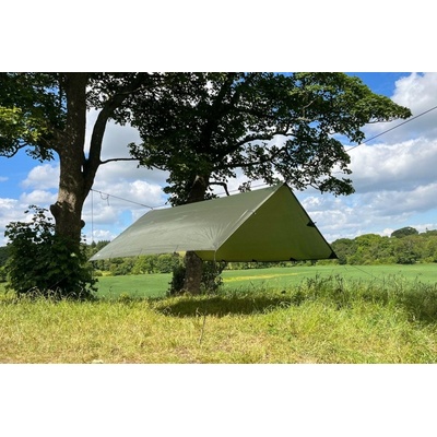 DD Hammocks Bivakovacie prestieradlo 300 x 300 cm lesná zelená