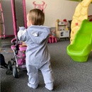 NEW BABY Kojenecký teplákový overal New Baby The Best růžový