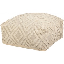 Home Styling Collection Pouf s dekorativním tuftovaným vzorem, 60 x 25 cm