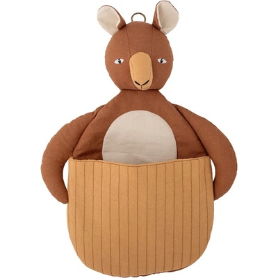 Bloomingville Mini Кафява текстилна детска кошница за играчки 46x7, 5x33 cm Toto - Bloomingville Mini (82058402)