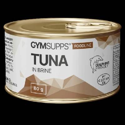 GymSupps Tuňák ve vlastní šťávě 80 g