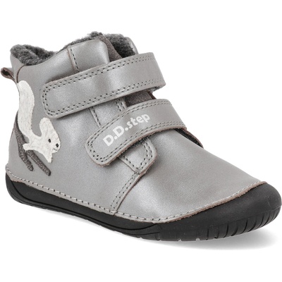 D.D.Step Barefoot zimní boty W070-52214A Dark Grey