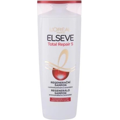 L'Oréal Elseve Total Repair 5 Regenerating Shampoo 400 ml шампоан за увредена и отслабена коса за жени
