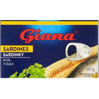 Giana Sardinky ve slunečnicovém oleji, 125 g