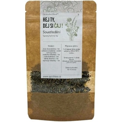 QuickTea Soustředěníbylinný čaj 1000 g