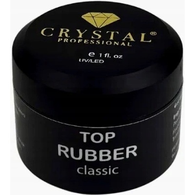 Top Classic No Wipe (Bez UV filtrů) 30ml CRYSTAL PROFESSIONAL Top bez výpotku (BEZ UV