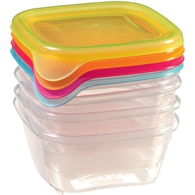 Curver Fresh&Go Dóza sada 4 x 250 ml 11 x 9 x 11 cm