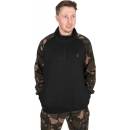 Fox International Fox Mikina LW Black Camo QTR Zip