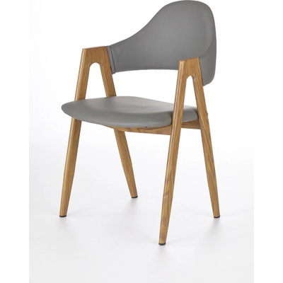 Halmar K247 šedá / dub medová