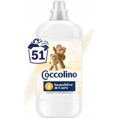Coccolino Sensitive&Care aviváž Almond & Cashmere 1,275 l 51 PD