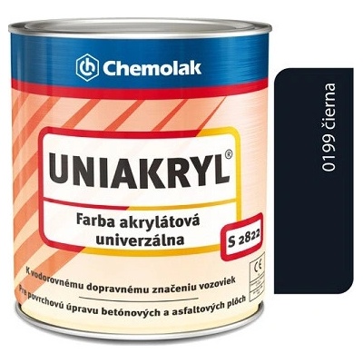 CHEMOLAK UNIAKRYL S2822 0199 ČIERNA 0,7 l