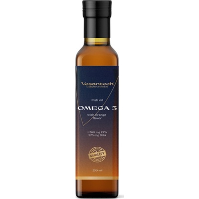 Vesantech Omega 3 Rybí olej 250 ml