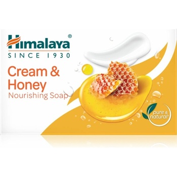 Himalaya Herbals tuhé mydlo Cream & Honey 75 g