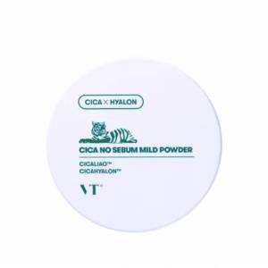 VT Cosmetics Cica No-Sebum Mild Powder - Матираща пудра за лице, 5г