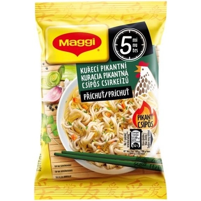 Maggi Instantní nudle s kuřecí příchutí pikantní 59,2 g