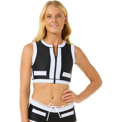 Rip Curl Coco Vest bikini top - Black (Black)