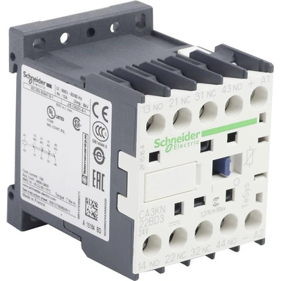 Schneider Electric CA3KN22BD3 pomocný stykač 2 rozpínací kontakty, 2 spínací kontakty 1 ks
