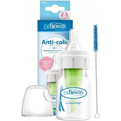 Dr. Brown´s kojenecká láhev pro brzo narozené děti transparentní 60 ml
