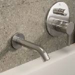 Ideal Standard Вграден смесител за вана и душ Ideal Standard Atelier Joy, гланциран хром, без скрито тяло (A7383AA)