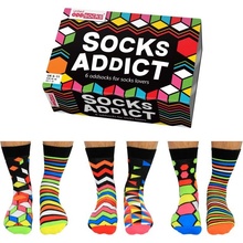 United ODDsocks pánske veselé ponožky SOCKS ADDICT 3 páry