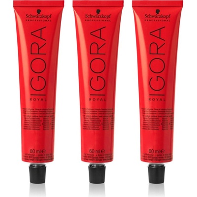 Schwarzkopf IGORA Royal боя за коса изгодна опаковка цвят 6-00 Dark Blonde Natural Extra