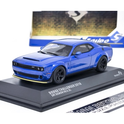 Dodge Challenger SRT Demon 2018modrá SOLIDO 1:43