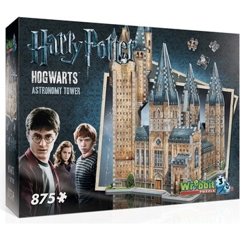 Wrebbit 3D Puzzle Harry Potter Bradavice Astronomická Věž 875ks
