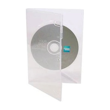 DVD-BOX 7 mm Единична прозрачна за DVD