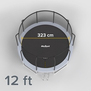 Rebel active trampoline pro 12 фута/366 см (rba-8003)