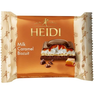 Heidi Mléčná čokoláda karamel sušenky 55 g