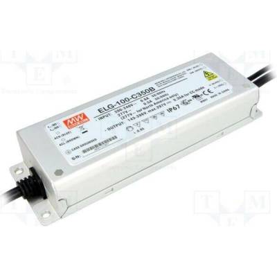 MEAN WELL ELG-100-C700B Napájecí zdroj: spínaný; LED; 100W; 71÷143VDC; 700mA; 180÷295VAC
