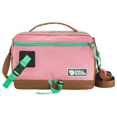 Чанта за рамо Fjällräven Vardag Shoulder Bag 6 Shoulder bag - Poppy Pink / Khaki Dust - размер 6 l (510-5984-0311)