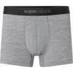 super. natural Мъжки термоактивни боксерки super. natural Tundra 175 cashmere grey melange