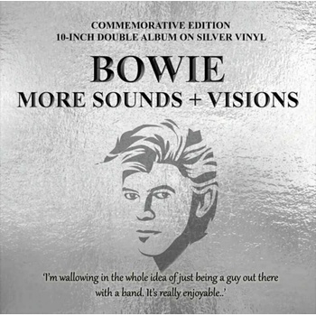 David Bowie - More Sounds + Visions (The Legendary Broadcasts) (Silver Coloured) (2 LP) (5060420345551)