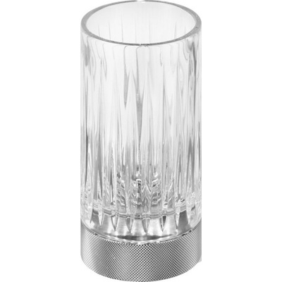 Decor Walther Чаша за четки за зъби Club релефна хром (0854900)