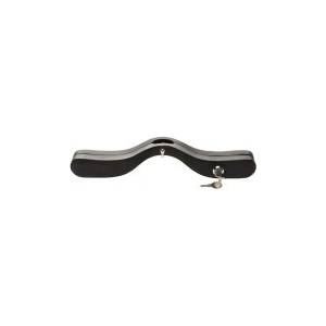 Master series Exposed E-Stim Дървен Humbler, черен (P26284)