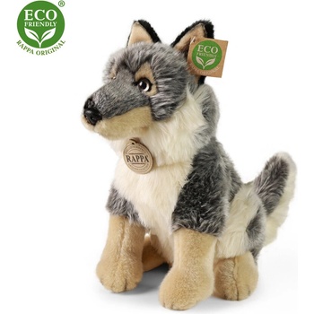 Rappa Плюшен Вълк, седящ, 28 см. , серия Еко приятели (221727)