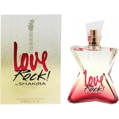 Shakira Love Rock! by toaletní voda dámská 80 ml