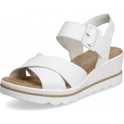 Rieker 67463 80 Bílá – Zboží Dáma