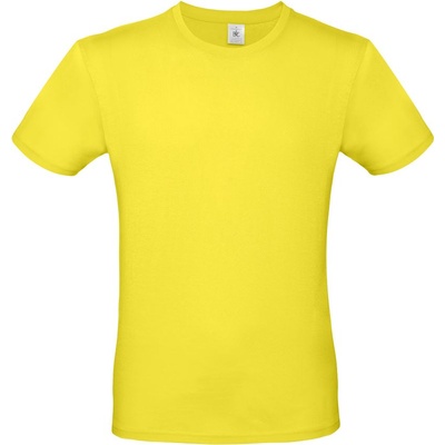 B&C Collection B&C E150 / Мъжка тениска - слънчево жълто L (01001Tu3603)